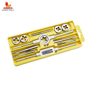 Kalıp seti metrik dokunun ölür set ayarlanabilir tutucu iplik göstergesi anahtarı diş el aletleri - Product Image 1