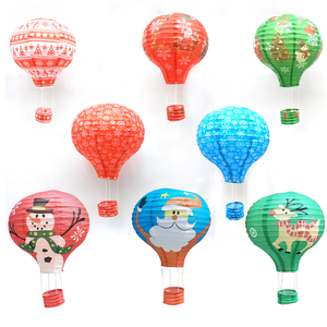 Đèn Lồng Giấy Trang Trí Tiệc Giáng Sinh, Đèn Lồng Khinh Khí Cầu Bán Sỉ Dùng Cho Dịp Giáng Sinh Năm Mới - Product Image 3