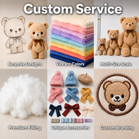 Jouets en peluche sur mesure en gros, fabricant de poupées en peluche, production en série de jouets en peluche