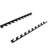 Support vertical pour haltères en métal durable VANBO, 6 pièces, pour salle de sport commerciale, rangement pour musculation