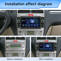 Lecteur multimédia vidéo pour voiture Android Auto MP5 7 pouces BQCC, écran RDS FM AM, Carplay, autoradio BT, Mirrorlink pour Fiat Linea 07-12