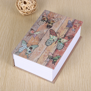 Coffre-fort portable pour livres avec compartiment de rangement sécurisé caché, petite boîte de rangement en acier pour argent - Product Image 3