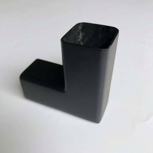 Conector de Tubo Cuadrado en Forma de L de Fibra de Carbono 3K SHENYU, 5 mm de Grosor, Temperatura de Trabajo de 200 °C, Ligero y de Alta Resistencia para Estructura de Drones - Product Image 2