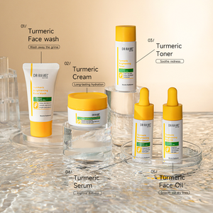 Dr Rashel New Smoothing Hydration Cream Serum Cleanser Turmeric Brightening <span class=keywords><strong>Skin</strong></span> Care Set para mujeres - Product Image 1