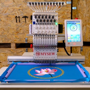 Máquina de Bordar Computarizada de Una Cabeza de Grado Comercial, Nueva, con Motor de 1200 RPM, Suministro Directo de Fábrica y Garantía - Product Image 3