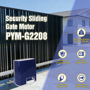 Nouveau moteur d'engrenage pour <span class=keywords><strong>portail</strong></span> <span class=keywords><strong>coulissant</strong></span> intelligent PYM-G2208 800 kg, moteur électrique automatique pour <span class=keywords><strong>portail</strong></span> <span class=keywords><strong>coulissant</strong></span> - Product Image 1