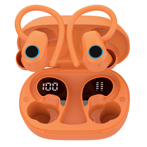 Đen Tai nghe không dây Bluetooth 5.3 Tai nghe ip7 không thấm nước Bluetooth tai nghe thể thao với LED hiển thị Earbuds - Product Image 6