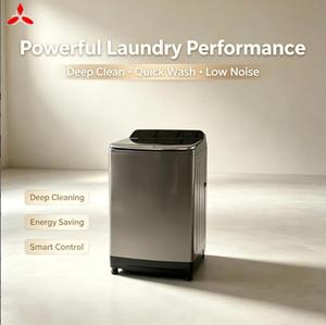 Lave-linge intelligent <span class=keywords><strong>à</strong></span> chargement par le haut, entièrement automatique, avec panneau de commande tactile LED, <span class=keywords><strong>lavage</strong></span> et essorage intégrés - Product Image 1