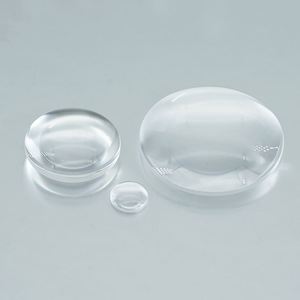 Fabricant de lentille de focalisation en fibre de silice fondue optique personnalisée lentille sphérique en quartz avec revêtement utilisé pour l'équipement laser - Product Image 3