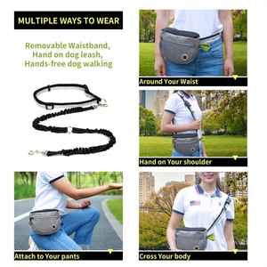 MOVEPEAK New Fashion Eco-friendly Oxford Material Digital Printing <b>Pet</b> <b>Carrier</b> Snack Walking Dog Training Travel Promotional - Product Image 4