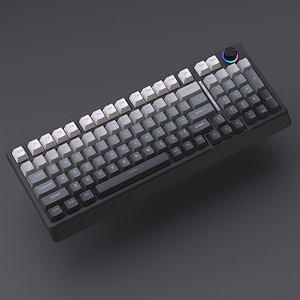 Bàn phím cơ có dây 98 phím Ba chế độ ánh sáng hỗn hợp có thể hoán đổi nóng cho máy tính xách tay văn phòng kinh doanh Cài đặt bàn phím chơi game - Product Image 1