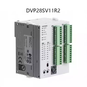 Contrôleur programmable PLC série DVP-SV2 DVP28SV11R2, 28 points, 16 entrées numériques, 12 sorties numériques à relais - Product Image 3