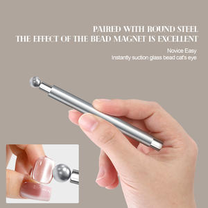 Herramientas para Decoración de Uñas, Esmalte de Uñas Ojo de Gato, Imán Fuerte, Pluma Grande de Doble Punta, Multifuncional, Fácil de Usar - Product Image 3