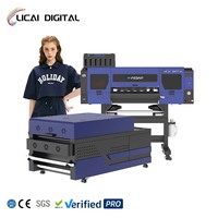 Nouvelle popularité conviviale imprimante DTF I3200 à six têtes imprimante DTF taille A1 imprimante DTF pour T-shirt