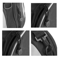 Sac à bandoulière pour casque de moto, sac à dos multifonctionnel en tissu Oxford pour transporter des bagages