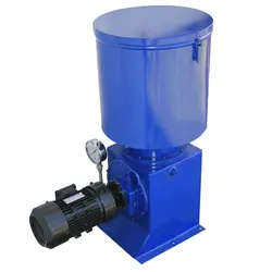 Bomba lubrificante elétrica poderosa do ferro fundido Estrutura móvel do pistão do dispositivo do óleo seco multiponto - Product Image 5