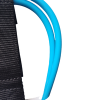 Prix usine 9ft Blue Surfboard Straight Leashes Accessoires de planche à pagaie de haute qualité