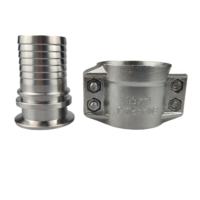 Collier de sécurité pour raccord de tuyau hydraulique en acier inoxydable 304 316 moulé, avec collier de sécurité pour raccord de tuyau