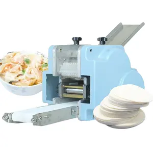 Một máy cho nhiều mục đích bánh bao da wrapper makingmachine năng lực sản xuất 60 miếng/min Momo ravioli da Maker
