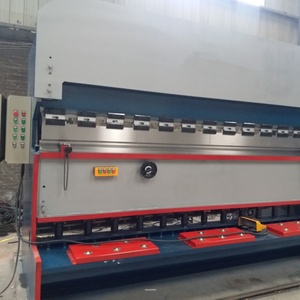 Cisaille mécanique pour tôles métalliques de 4 mm d'épaisseur et 3200 mm de largeur, équipement de cisaillement avec PLC et moteur pour la fabrication, haute efficacité - Product Image 3