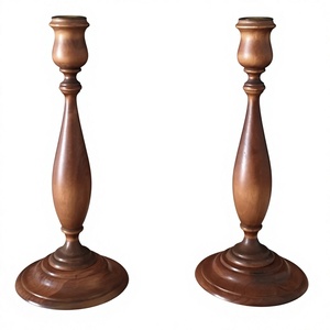 Portavelas de Madera Hecho a Mano con Impresión Personalizada para Decoraciones del Hogar, Bodas y San Valentín - Product Image 1