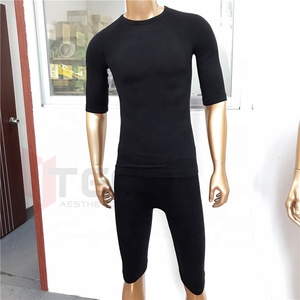 Sous-vêtements d'entraînement <span class=keywords><strong>EMS</strong></span> noirs Miha Bodytec, veste de combinaison <span class=keywords><strong>EMS</strong></span> <span class=keywords><strong>Xbody</strong></span> pour la salle de sport, stimulateur musculaire électrique, tailles XS, S, M, L, XL, XXL - Product Image 5