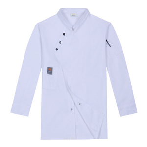 Veste de chef de cuisine à manches longues pour restaurant, hôtel, uniforme de chef exécutif, uniforme de chef cuisinier - Product Image 5