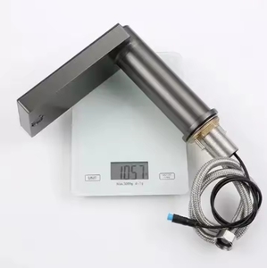 स्वचालित तापमान पीतल बेसिन नल, संपर्क सेंसर, गर्म और ठंडा नल मिक्सर, बाथरूम उपयोग के लिए एकल छेद माउंट - Product Image 6