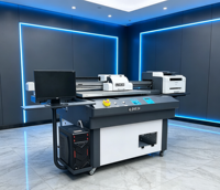 Printer UV Hemat Biaya dengan Laminator 9060 untuk Penggunaan Luas Logo