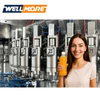 20000 bouteilles par heure automatique de boire jus liqueur vinaigre liquide eau minérale usine de remplissage Machine