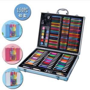 Ensemble d'art de 208 pièces, kit de dessin et de peinture pour artistes avec étui pour prix de maternelle - Product Image 6