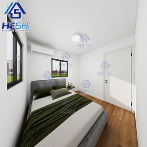 20Ft สำเร็จรูปแบบกำหนดเองภาชนะ40Ft พับได้สำหรับบ้านห้องน้ำบ้าน prefab วิลล่าการก่อสร้างอสังหาริมทรัพย์ - Product Image 3