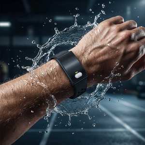 Nouveau bracelet intelligent Spovan ES02 avec ECG, PPG, HRV, mesure de la température, étanche, moniteur de santé, sans écran, avec SDK - Product Image 5