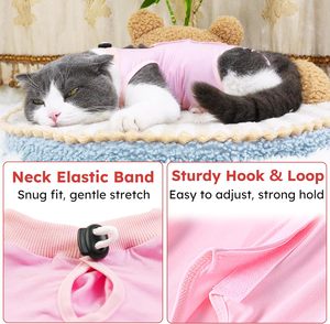 Tuta Chirurgica Anti-Leccatura per Gattini, Abbigliamento Post-Operatorio per Gatti Maschi e Femmine - Product Image 2