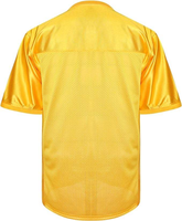 Großhandel Maßgefertigte Mesh-Bestickte Rugby-Fußball-Trikots Blanko Trainings-Boxy Gelbes American Football Trikot OEM Team-Uniform