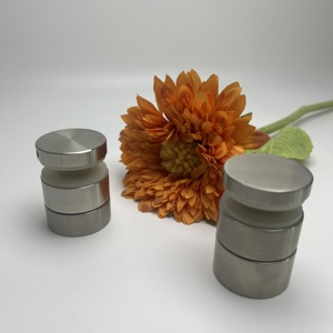 Anello <span class=keywords><strong>di</strong></span> Fissaggio in Acciaio Inossidabile Multicomponente per Vetro, Base Anticorrosione per Montaggio Ringhiera a Cloister per Scale e Balconi - Product Image 3