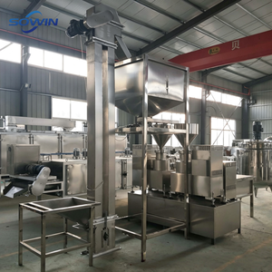 Ligne de production automatique de beurre de cacahuète, ligne industrielle de transformation de beurre de noix, ligne de fabrication de pâte <span class=keywords><strong>d</strong></span>'<span class=keywords><strong>amande</strong></span>, de noix de cajou, de sésame et de maïs <span class=keywords><strong>en</strong></span> acier inoxydable - Product Image 4
