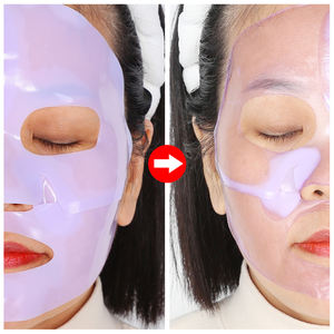 Korea Jelly wajah lembar Hydrogel masker perawatan Vitamin C Hydrating kolagen absorpsi masker wajah - Product Image 4