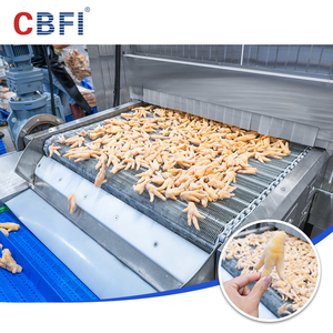 2000 kg/h Iqf 냉동고 Iqf 나선형 냉동고 가격 냉동 튀긴 고기 - Product Image 5