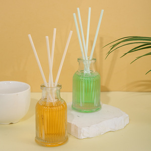 Pastel Color Roman Vertical Stripe <b>Reed</b> <b>Diffuser</b> Home Indoor Aromatherapy Bathroom Bedroom Ambience Fragrance - Product Image 3