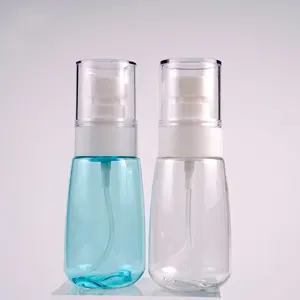 Penjualan langsung pabrik air super kecil semprotan transparan semprotan makeup toner sampel sterilisasi botol 30/60/100ML