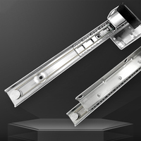 E-SHINING 48MM largeur robuste pleine extension métal roulement à billes salle à manger télescopique tiroir Table extensible mécanisme glissière