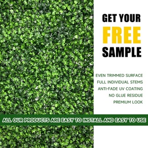 Panneaux de buis artificiel, haie topiaire, écran de séparation pour la protection de la vie privée, protection solaire, adaptés pour jardin intérieur, clôture, cour arrière - Product Image 3