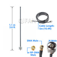 Lora IOT 868mhz antenne en fiber de verre 8dbi avec câble extérieur hélium lorawan EU863-870 dispositifs NEBRA