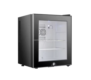 Mini Refrigeradores al por Mayor para el Hogar, 30L 40L, Logotipo Personalizado, Puerta de Vidrio, Precio de Fábrica para Hoteles - Product Image 6