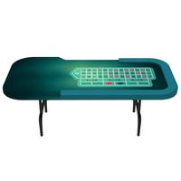 YH En Gros Personnalisé Pliant Table de Poker Américaine Simple 0 Roulette Tables Pour Le Plaisir