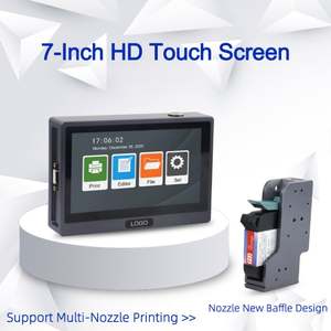 เครื่องพิมพ์อิงค์เจ็ทแบบตั้งโต๊ะสำหรับพิมพ์วันที่ผลิต เครื่องพิมพ์วันหมดอายุ สำหรับถ้วยกระดาษ กล่องกระดาษ และหน้ากากอนามัย - Product Image 4