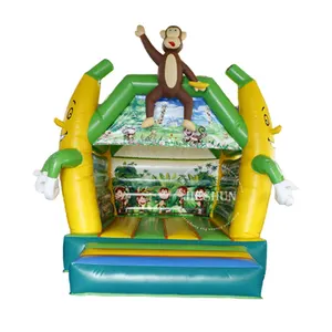 4 X 3 X 3.4m Animal Theme Adult Inflatable Jumper Castle Bouncer House Pvc Tarpaulin Inflatable With Blower