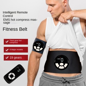 New EMS Intelligent Heating <b>Massage</b> Belt Musical Function Pulse Micro-Current Hot Compress for Body Abdominal Fitness 1h Timing - Product Image 2