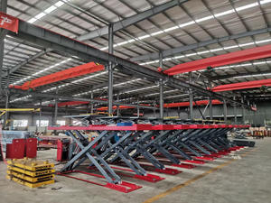 Elevador de coche de alineación de 5000KG, 5 toneladas, 1,8 M, elevador de tijera hidráulico de automóvil ultrafino con elevador de alineador de cuatro ruedas CE 2024New - Product Image 6